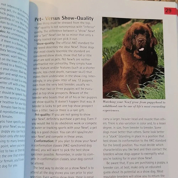 Newfoundlands Complete Owner's Manual, paperback book, Barron's - Picture 5 of 7